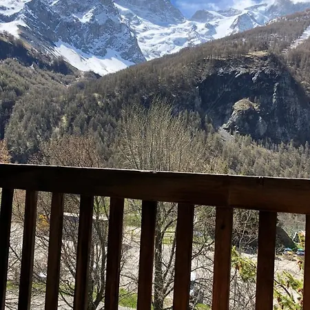Les Enfetchores - apartment overlooking la Meije La Grave Buitenkant foto